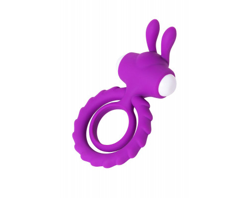 Заказать Фиолетовое эрекционное кольцо на пенис JOS  GOOD BUNNY