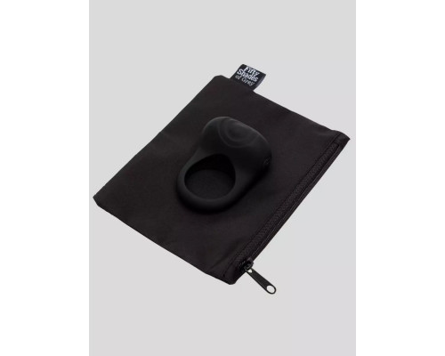 Заказать Черное эрекционное виброкольцо Sensation Rechargeable Vibrating Love Ring