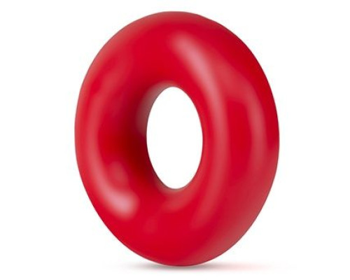 Заказать Набор из 2 красных эрекционных колец DONUT RINGS OVERSIZED