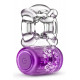 Заказать Фиолетовое эрекционное виброкольцо One Night Stand Vibrating C-Ring