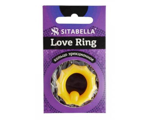 Цветное эрекционное кольцо Love Ring