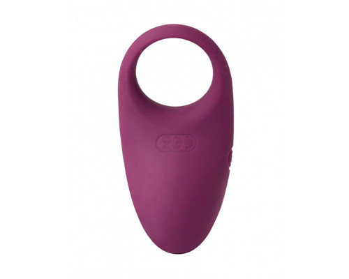 Заказать Фиолетовое эрекционное кольцо Winni с вибрацией и пультом ДУ