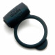 Заказать Темно-серое эрекционное кольцо Vibrating Love Ring с вибрацией