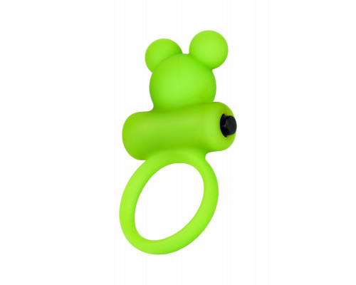 Заказать Зеленое виброкольцо на пенис A-Toys