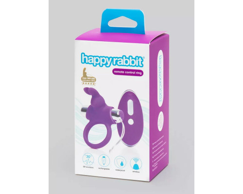Заказать Лиловое виброкольцо с пультом ДУ Remote Control Cock Ring