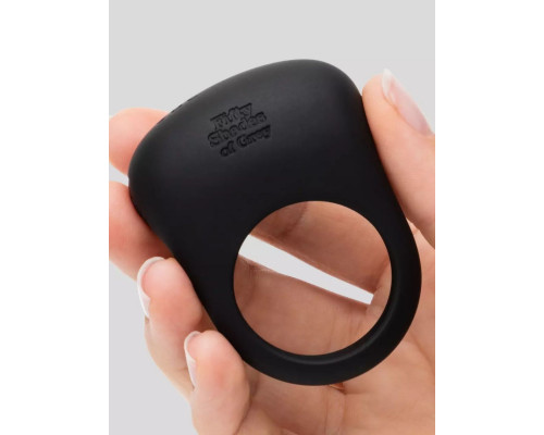 Заказать Черное эрекционное виброкольцо Sensation Rechargeable Vibrating Love Ring