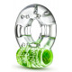 Заказать Зеленое эрекционное виброкольцо Arouser Vibrating C-Ring