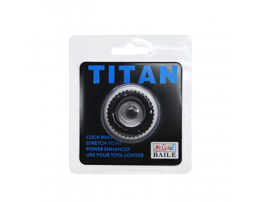 Заказать Эреционное кольцо с ребрышками Titan