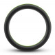 Заказать Черно-зеленое эрекционное кольцо Silicone Go Pro Cock Ring