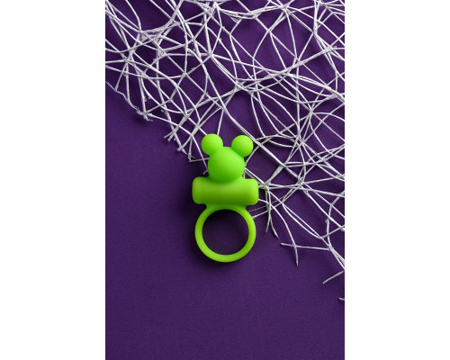 Заказать Зеленое виброкольцо на пенис A-Toys