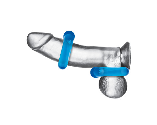 Заказать Комплект из двух колец для пениса 2-Pack Ultra-Stretch Stamina Endurance Ring
