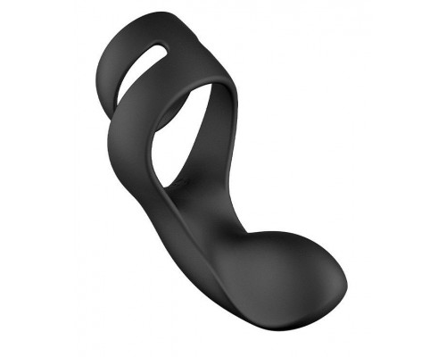 Заказать Черное эрекционное кольцо Benedict для стимуляции промежности