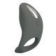 Заказать Серое эрекционное кольцо с вибростимуляцией клитора