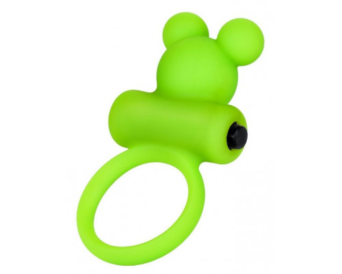 Заказать Зеленое виброкольцо на пенис A-Toys