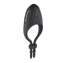 Черное эрекционное вибролассо Perfect Fit