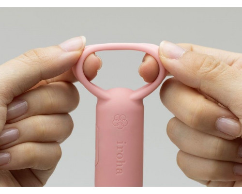 Заказать Коралловое эрекционное кольцо Iroha SVR Coral Pink