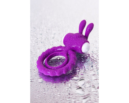 Заказать Фиолетовое эрекционное кольцо на пенис JOS  GOOD BUNNY
