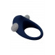 Заказать Гладкое синее эрекционное виброкольцо STIMU RING