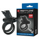 Заказать Черное эрекционное виброкольцо Passionate Ring IX