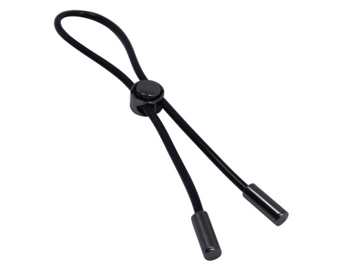 Черное эрекционное лассо