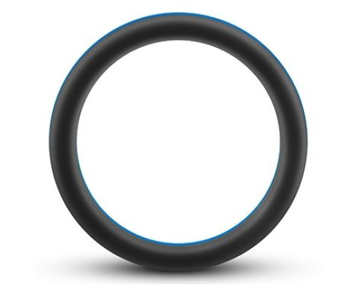 Черно-синее эрекционное кольцо Silicone Go Pro Cock Ring