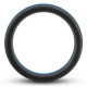 Черно-синее эрекционное кольцо Silicone Go Pro Cock Ring