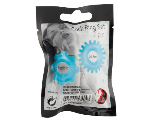 Заказать Набор из 2-х колец для пениса Penis Cock Ring