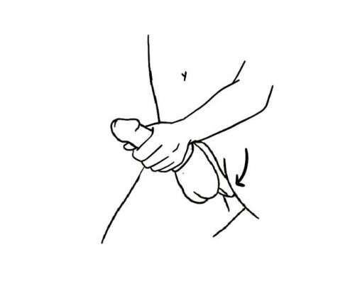 Заказать Черное эрекционное кольцо Benedict для стимуляции промежности