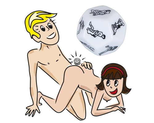 Заказать Кубик для любовных игр с эротическими картинками