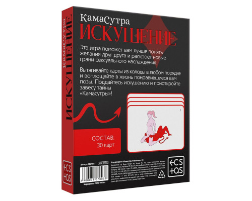 Заказать Эротическая игра для двоих  Камасутра. Искушение