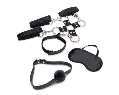 Заказать Набор для фиксации из 7 предметов Hogtie   Ball Gag Kit