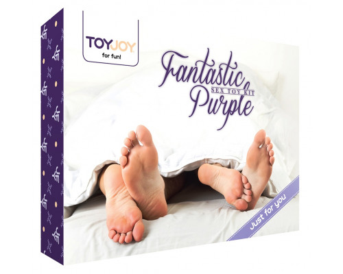 Заказать Эротический набор FANTASTIC PURPLE SEX TOY KIT