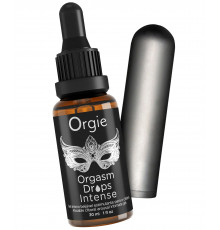 Набор Orgie Orgasmic Bullet: вибропуля и возбуждающий гель Orgasm Drops Intense