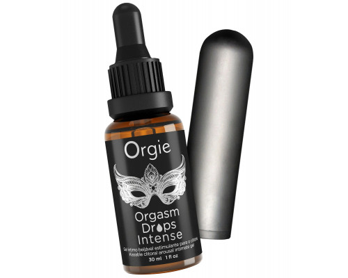 Набор Orgie Orgasmic Bullet: вибропуля и возбуждающий гель Orgasm Drops Intense