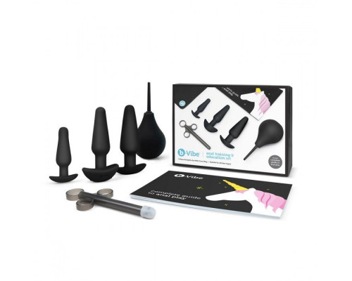 Заказать Набор в черном цвете для анальных игр ANAL EDUCATION SET