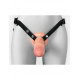 Заказать Полый страпон на ремнях 8’’ Hollow Silicone Strap-on