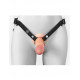 Полый страпон на ремнях 6’’ Hollow Silicone Strap-on