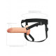 Заказать Полый страпон на ремнях 8’’ Hollow Silicone Strap-on