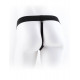 Заказать Полый страпон с креплением Vibrating Hollow Strap-On with Balls - 18,9 см.