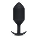 Заказать Черная пробка для ношения Snug Plug 7 - 18 см.