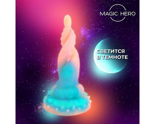 Заказать Светящийся в темноте фантазийный стимулятор в виде щупалец осьминога - 20 см.