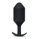 Заказать Черная пробка для ношения Snug Plug 7 - 18 см.