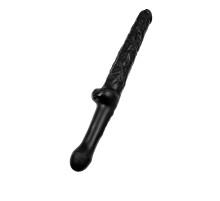 Черный фаллоимитатор «Вразумитель» - 52 см.