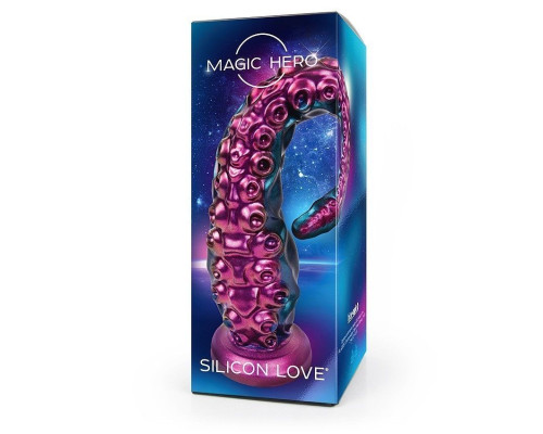 Заказать Фантазийный фаллоимитатор-щупальце на присоске - 33 см.