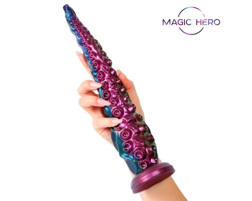 Заказать Фантазийный фаллоимитатор-щупальце на присоске - 33 см.