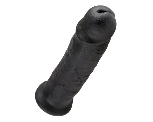 Заказать Чёрный фаллос-гигант 10  Cock - 25,4 см.