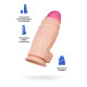 Заказать Телесный фаллоимитатор-гигант Giant - 33,5 см.