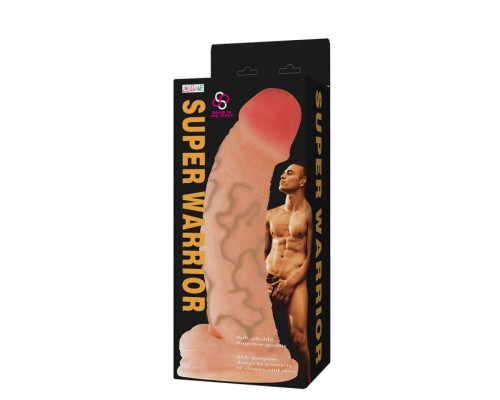 Заказать Фаллоимитатор-гигант Super Warrior - 37 см.