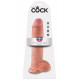 Заказать Реалистичный фаллоимитатор на присоске 11 Cock with Balls - 28 см.
