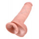 Заказать Реалистичный фаллоимитатор на присоске 11 Cock with Balls - 28 см.